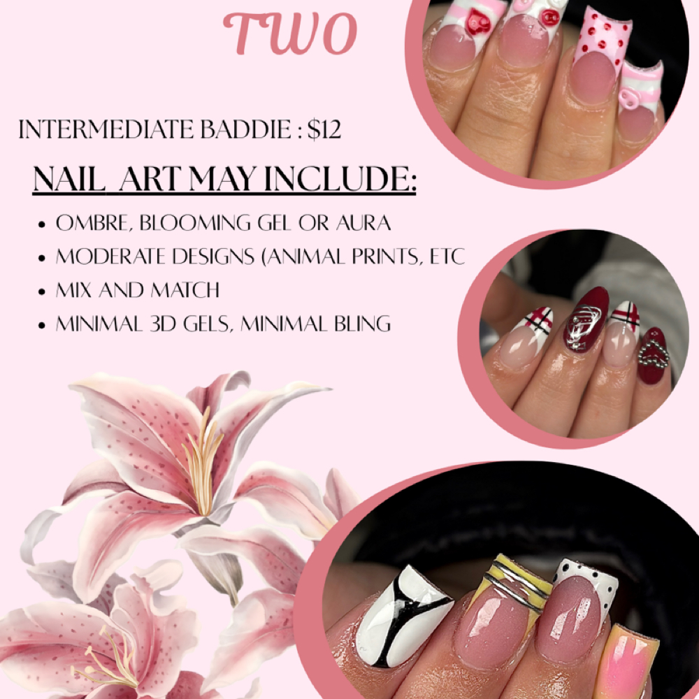 Tier Two design (select with length at NailsbyNieceeyy in Maugansville, MD