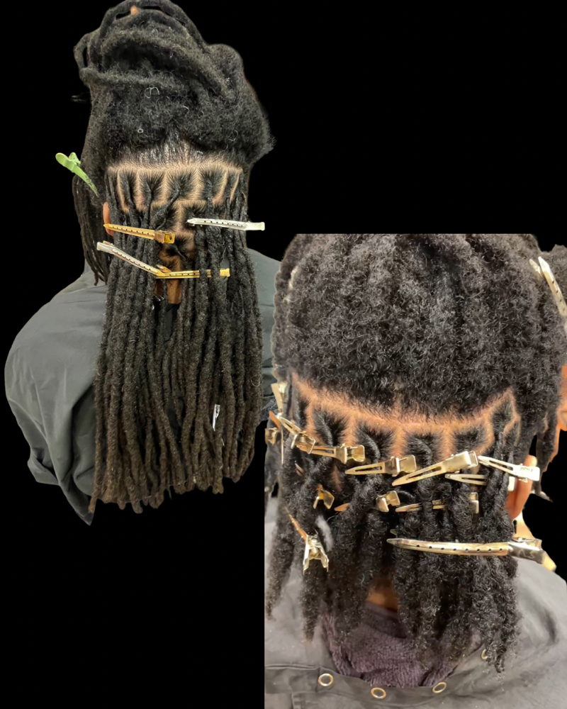 Loc Retwist *No Style*