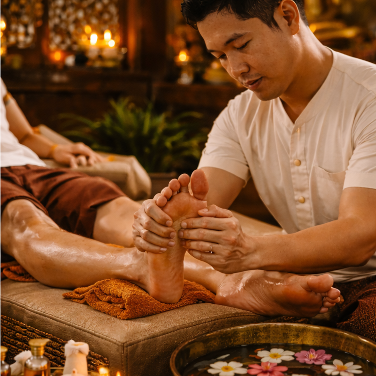 Thai Foot Massage at Traditional Thai Therapies in Danville, IN