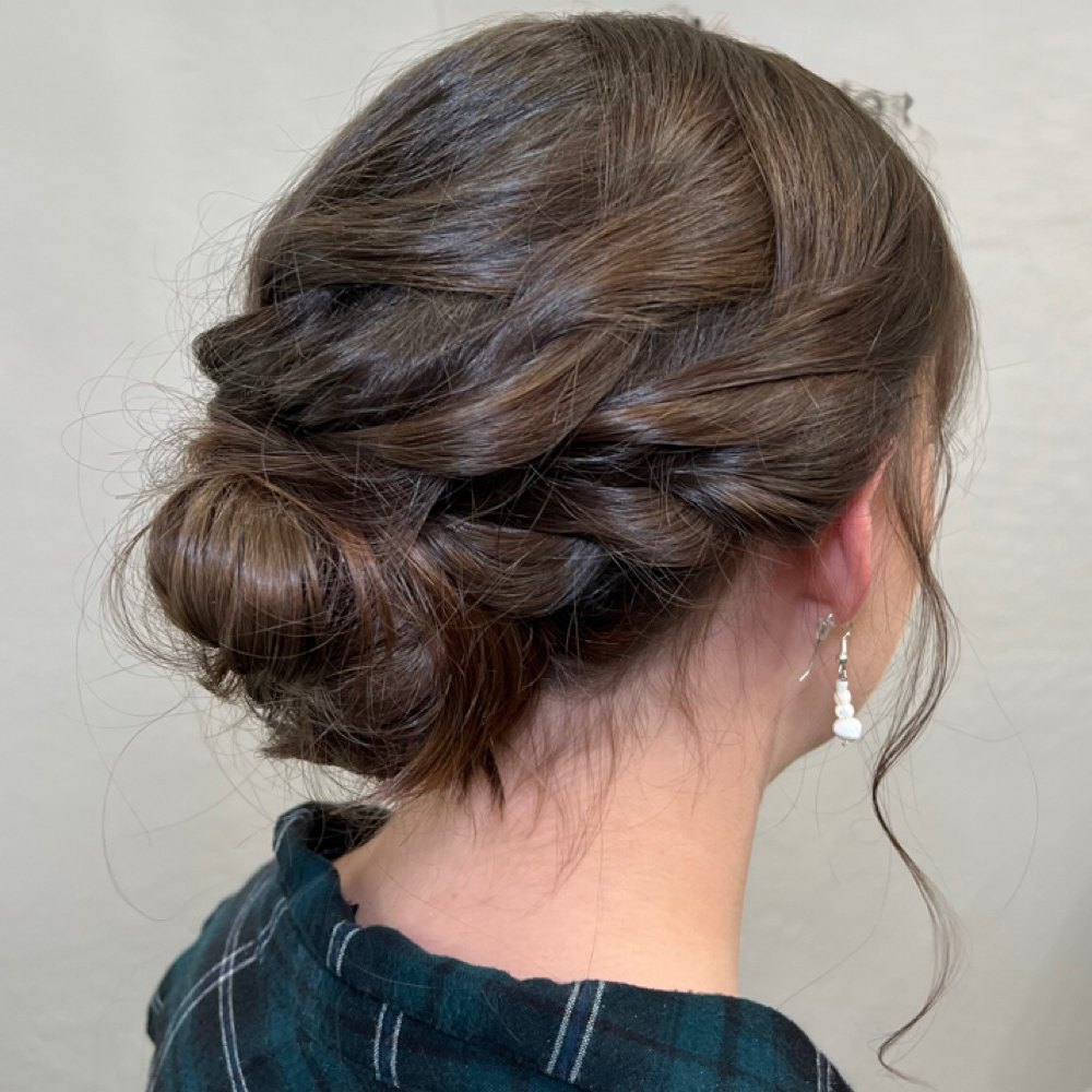 Updo styling at MAD Beauty Hair & Makeup, LLC in Mesa, AZ