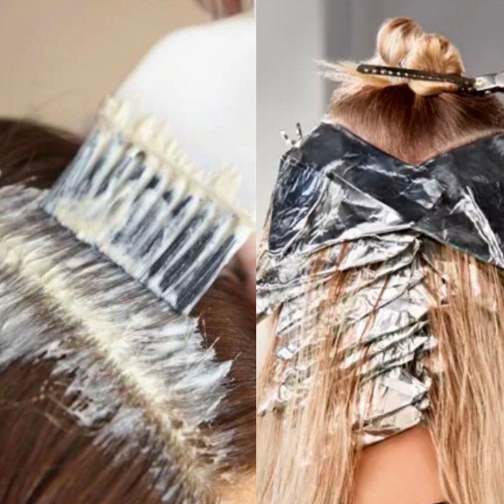 Color Touch-up and Full Foil at Judy  Paradis at Salon 24 in Claremont, NH
