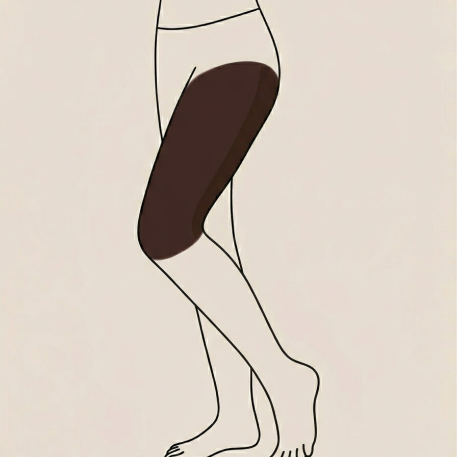 Upper Leg at Bare Beauty by Nora in Scottsdale, AZ