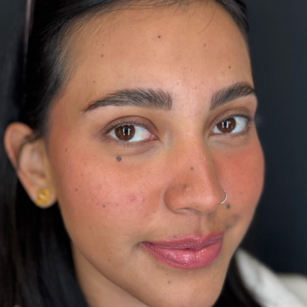 Brow Lamination with Hybrid Stain at Solariz Beauty in Astoria, NY