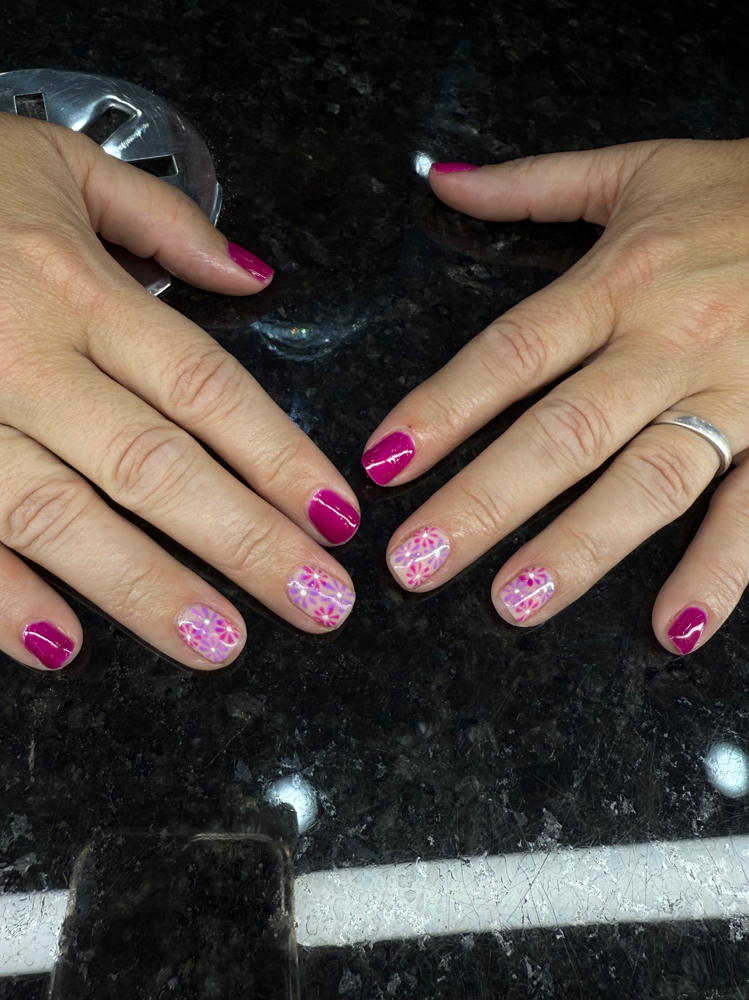 Gel Manicure at sets by audy 💌 in lubbock, TX