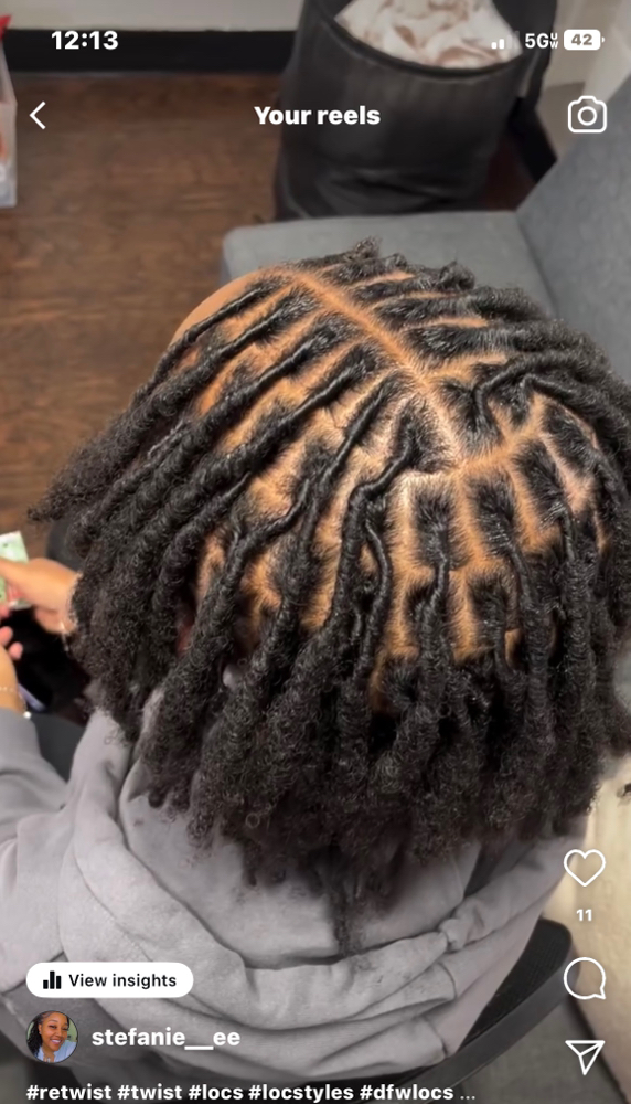 Retwist (No Wash, No Style)