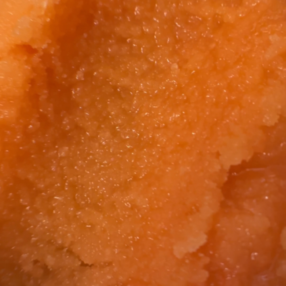 Exfoliating scrub at Wonderland Nail Studio in Rockwell, NC