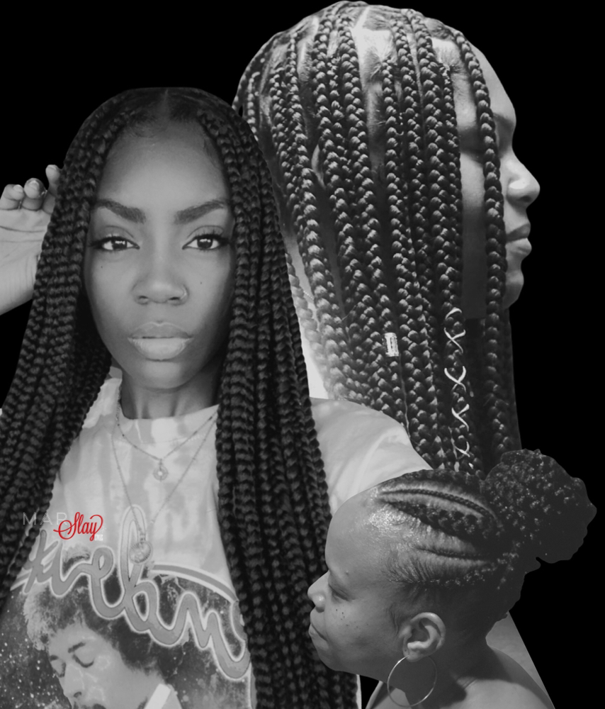 Women’s Braids at M.Slay Styles in Macedonia, OH
