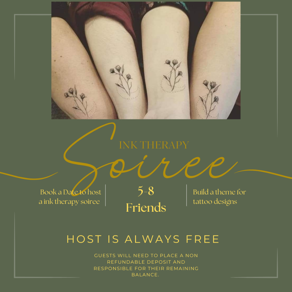 Ink Therapy Soiree Booking