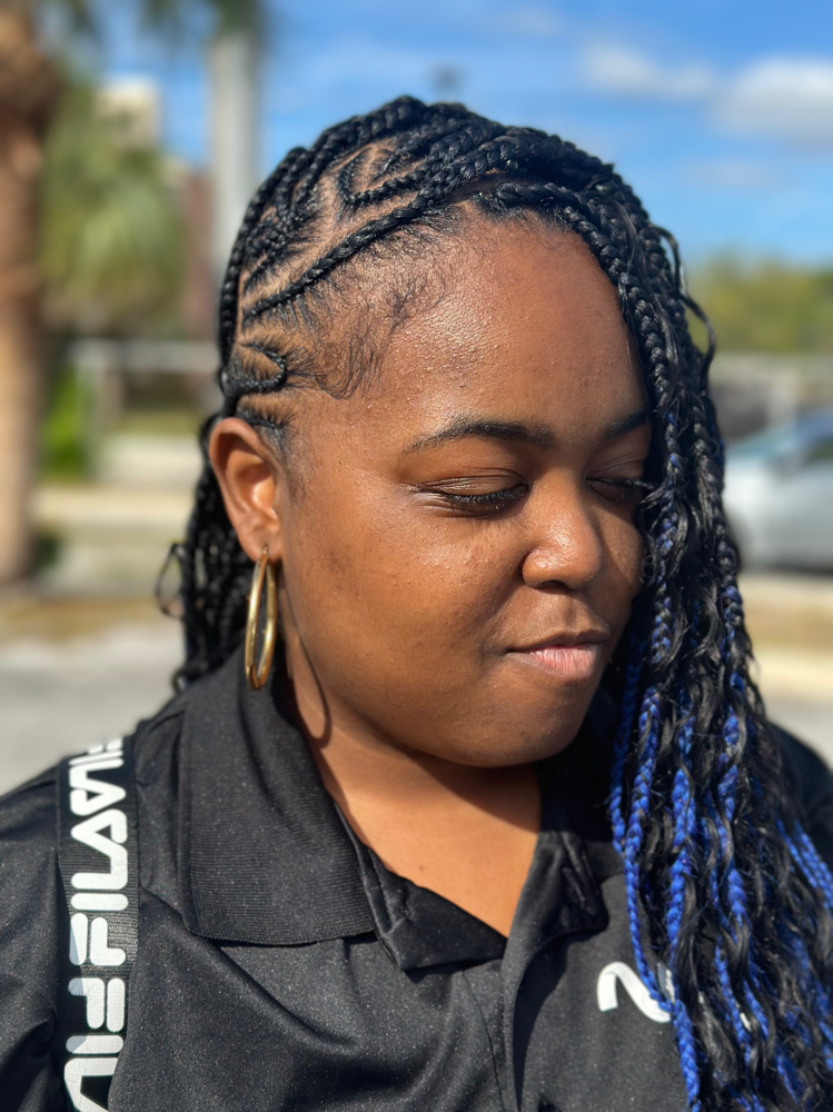 Boho Braided Mohawk