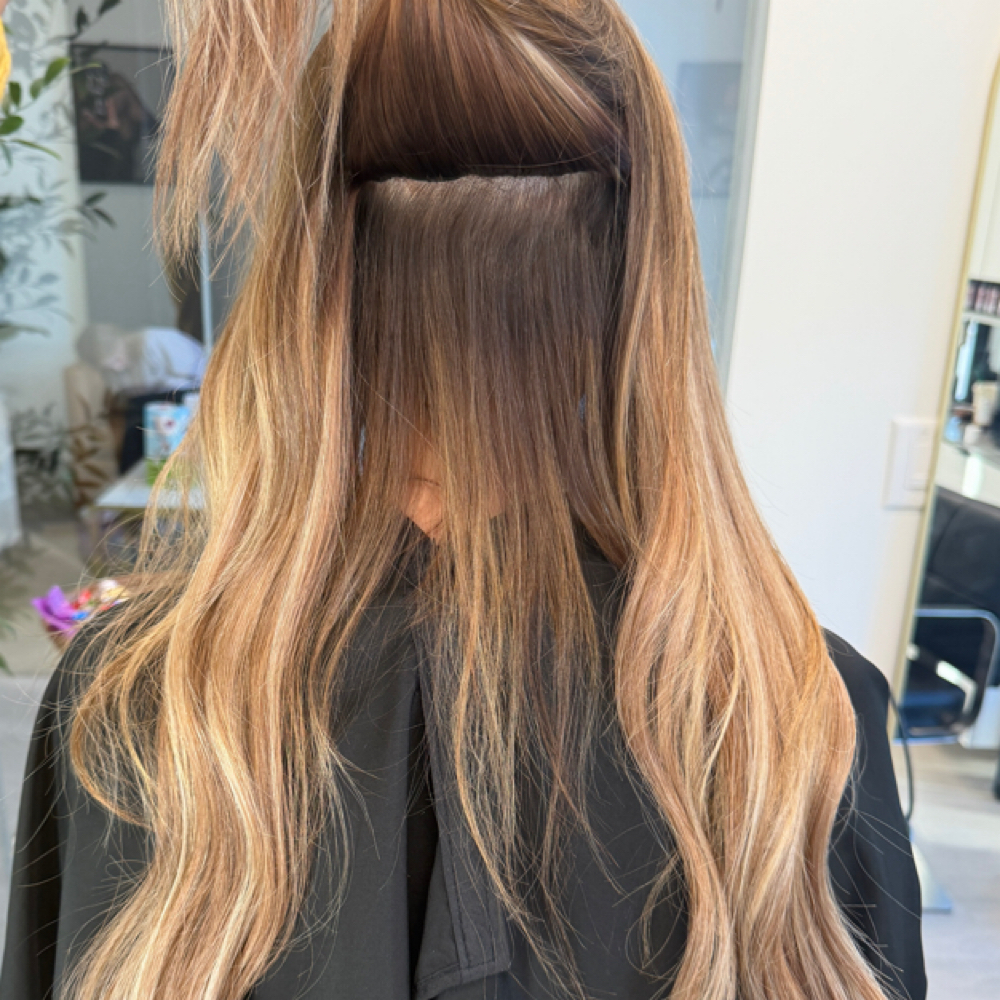 Extension Shampoo Blowout at Hair by Gabby in Columbia, SC