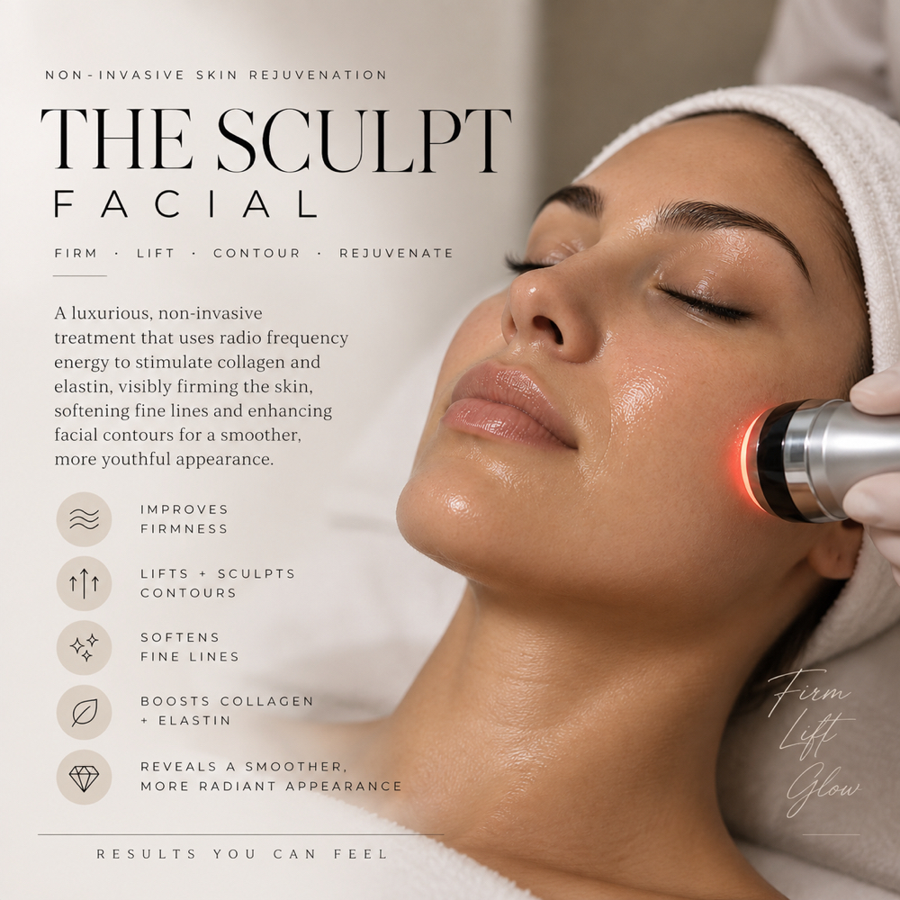 The Sculpt Facial | Radio Frequency at CURATED BY GENEVE in Olmos Park, TX