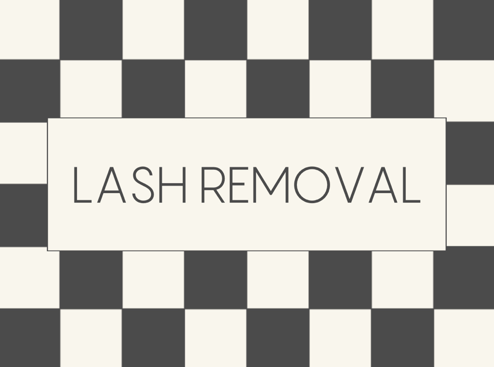 Lash Removal