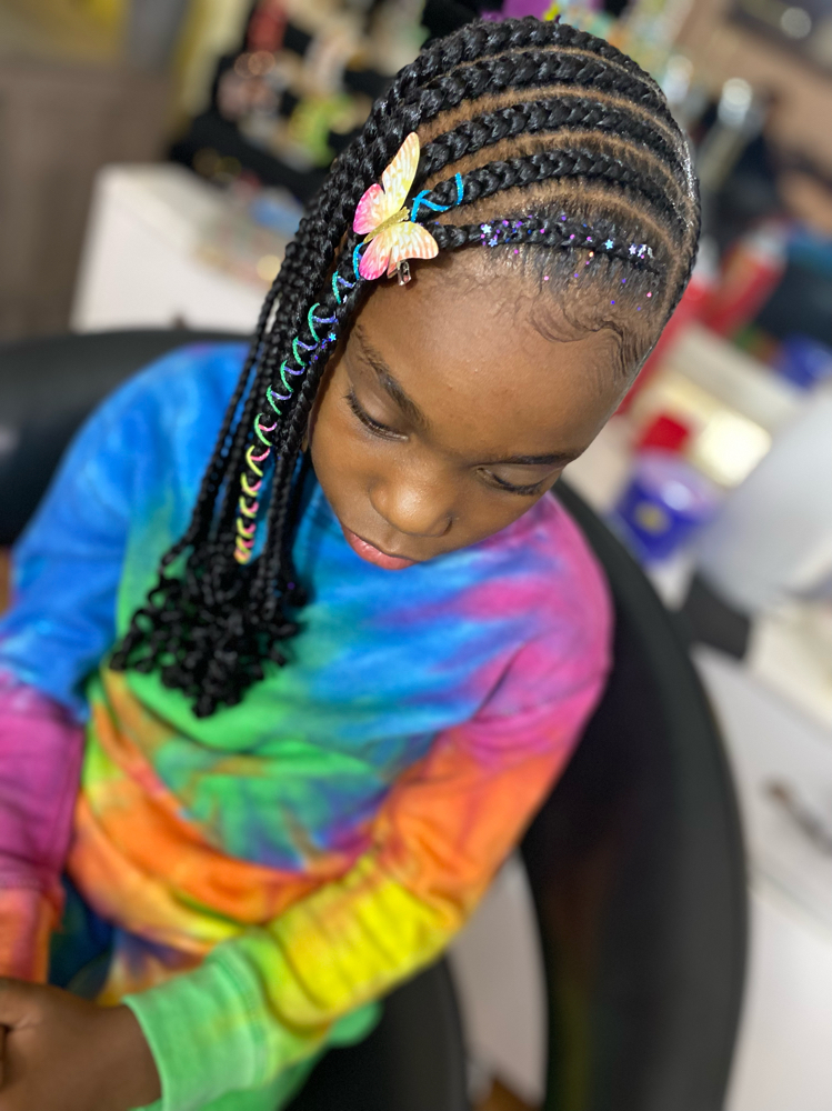 Kids Lemonade Braids