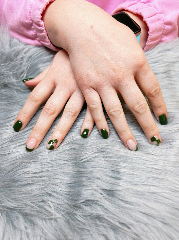 Builder gel manicure