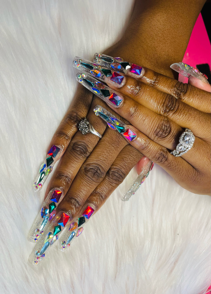 3X Full Set at Roylè Nails in Youngsville, LA