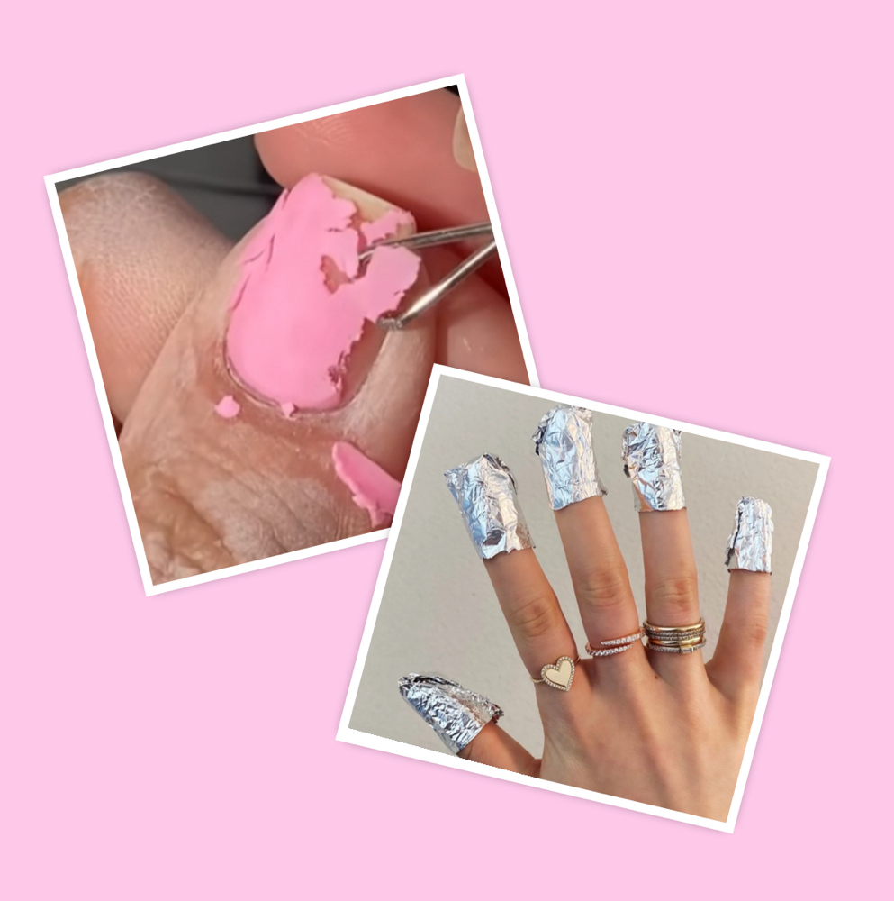Gel Polish Removal w/ a Service