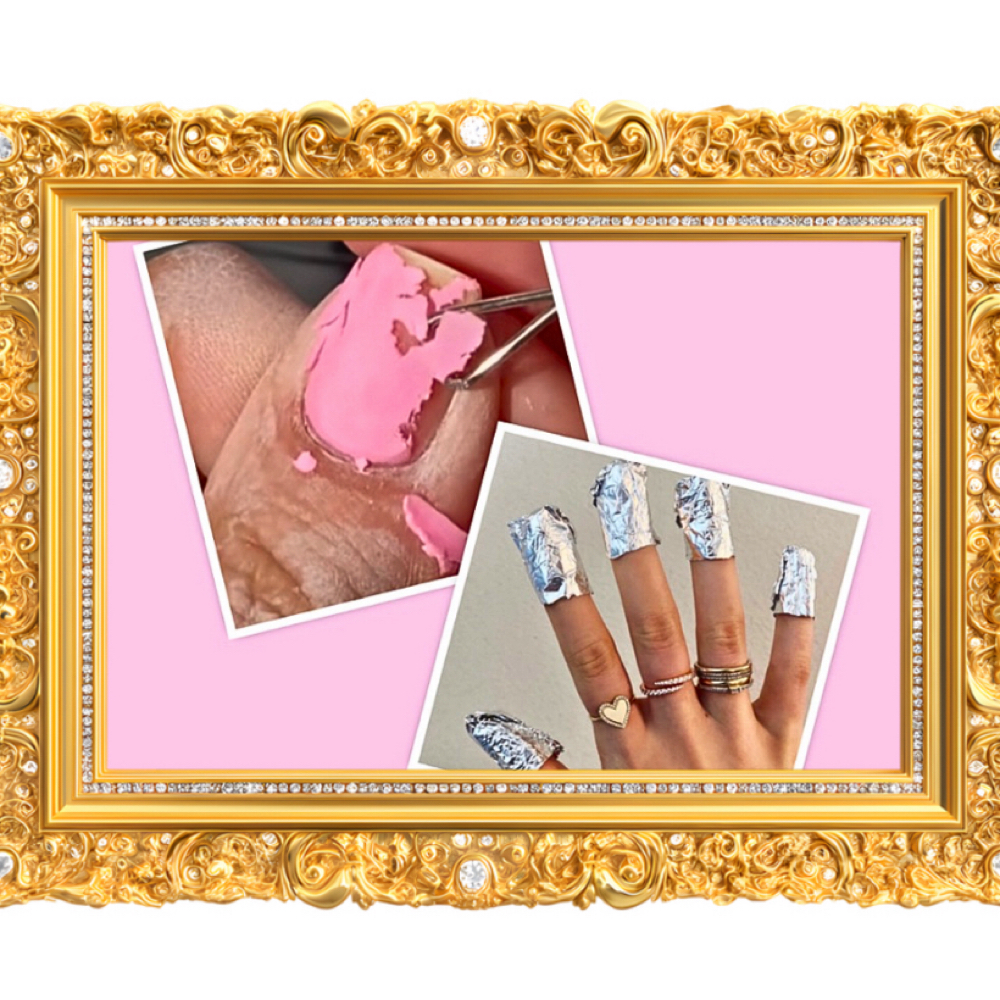 Gel Polish Removal w/ a Service at The Pink Atelier in Raleigh, NC