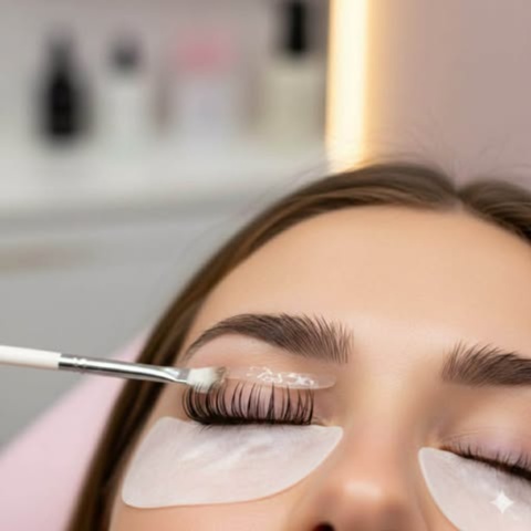 Rizado de pestanas/lash lift at Beauty Couture MedSpa in Austin, TX