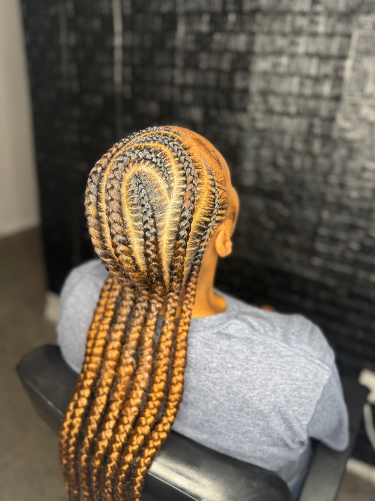 Straight Backs (5-7) at StylezByJazmyne in Oklahoma City, OK