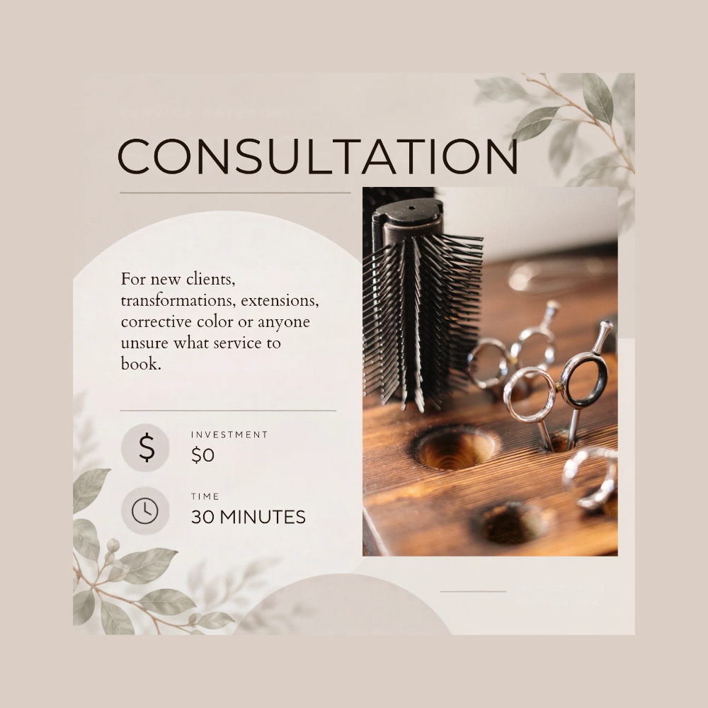 Consultation at Shannon West Hair in Loveland, CO