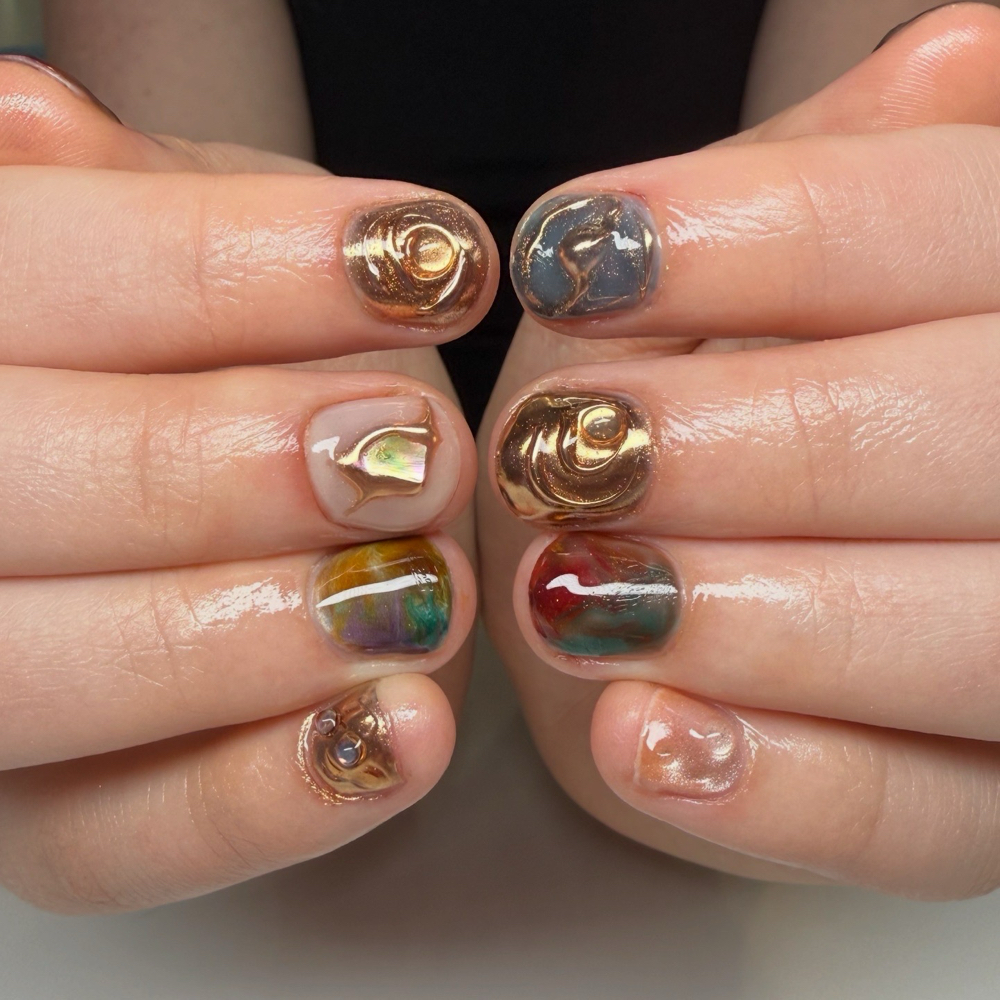 Builder Gel Mani Extra Short
