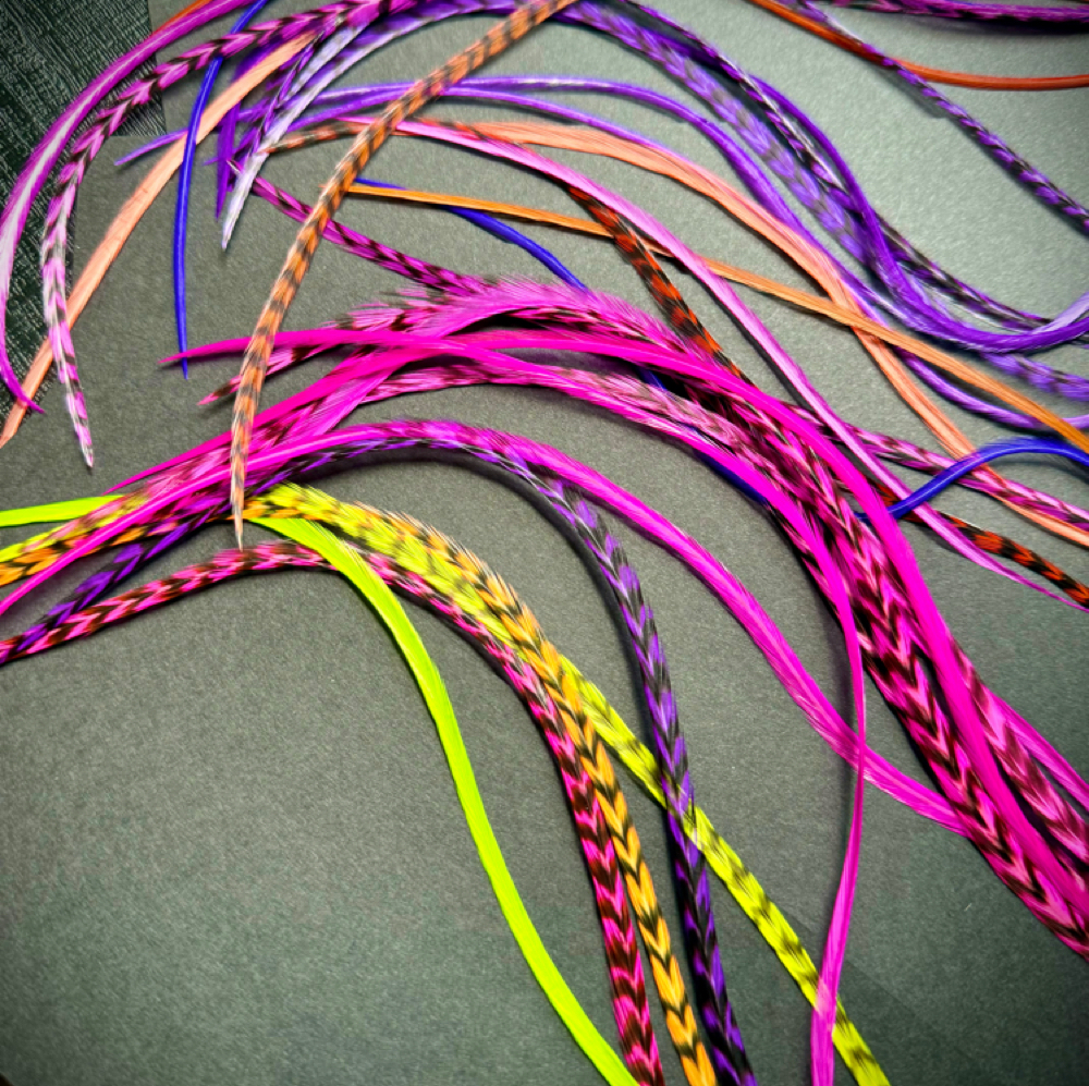 Feathers at McQueen Hair Co. in Groveton, TX