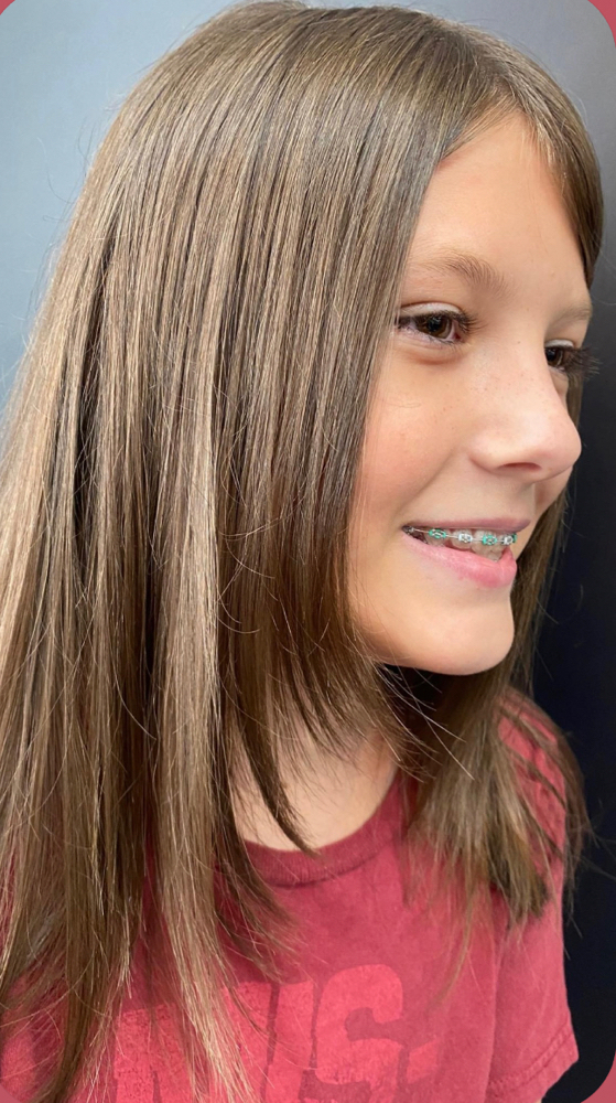 Teens Cut at Blue Iris Mobile Hairstylist in Raleigh, NC