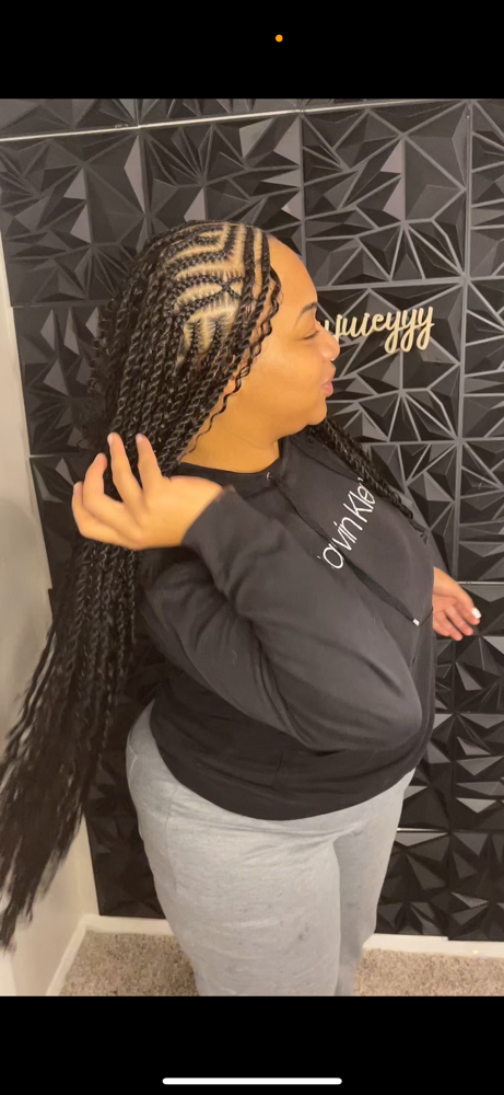 Fulai Braids at Braidsbyjuicyyy in Warner Robins, GA