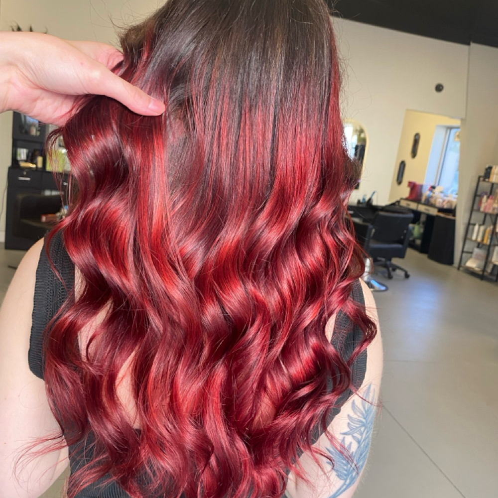 Vivids color /fun Placement at Expressions Salon & Studio in Anniston, AL