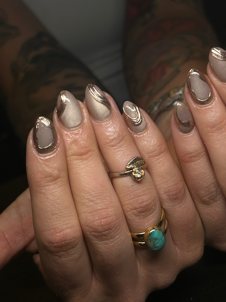 Structured Mani Tips or No Tips