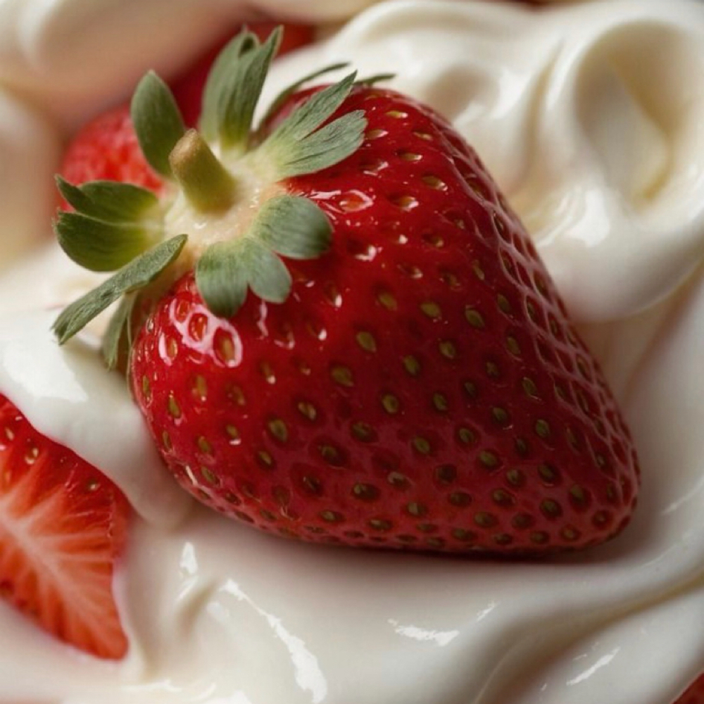 Strawberry And Cream Dermaplane💘🍫