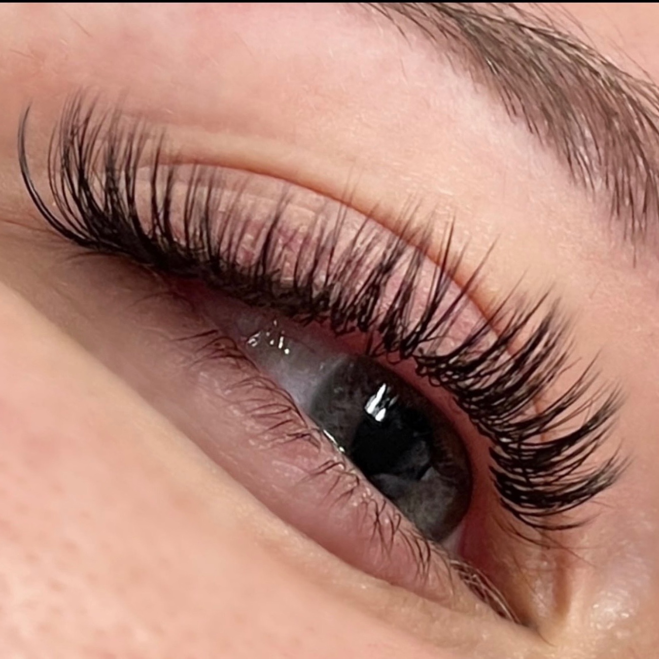 Lashes extensions at Dipping Nails in Orinda, CA