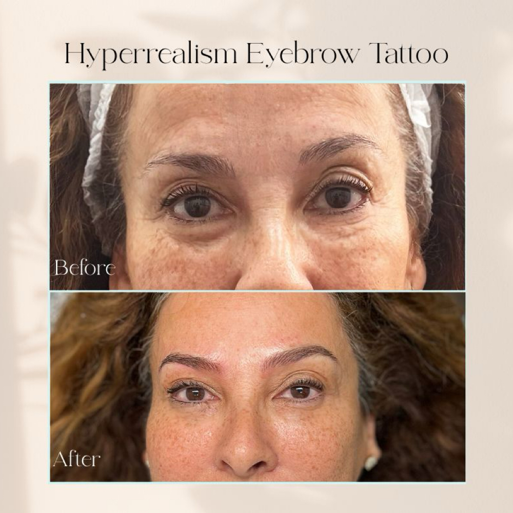 Hairstroke Eyebrow Tattoo