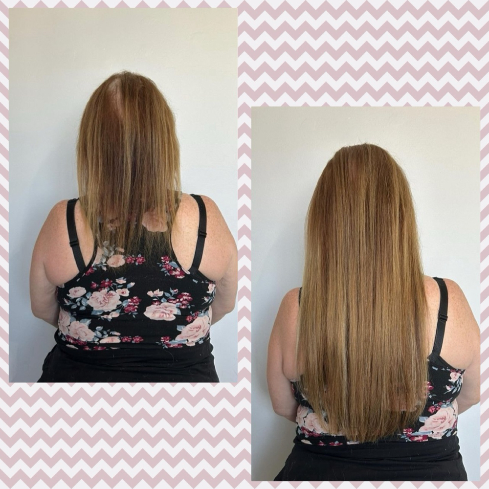 Keratin Extensions $150 Per Hr