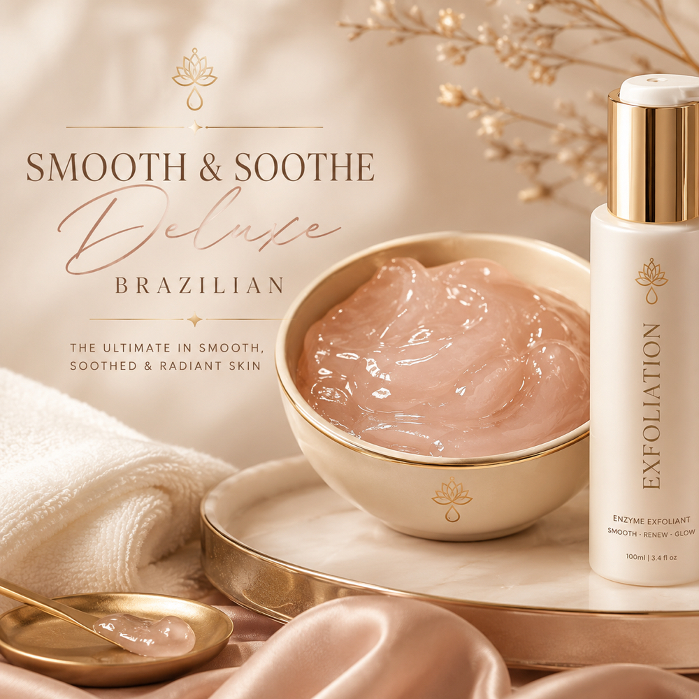 Smooth & Soothe Deluxe Brazilian at Divine Design Beauty Bar in to seeing you soon, AZ