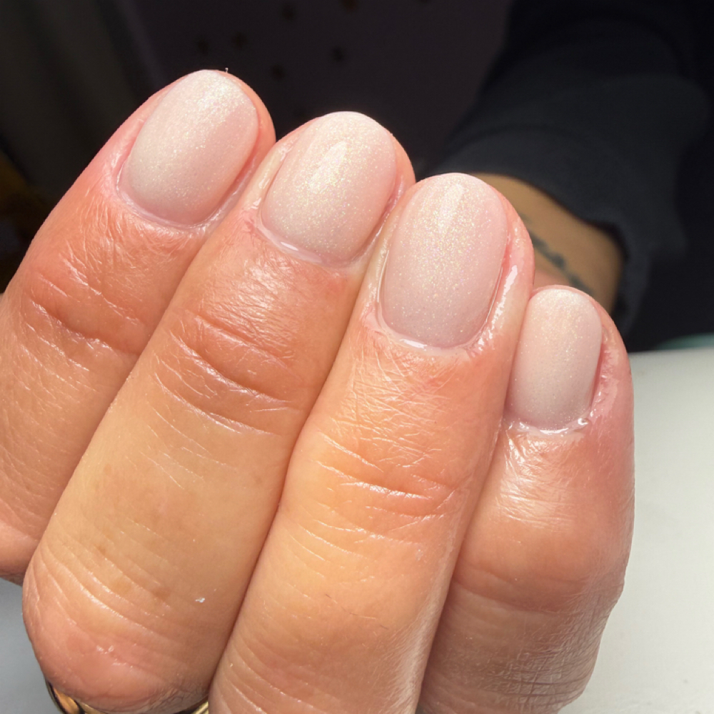 Gel manicure Short at Manicure Lounge By Zee in Milford Center, OH