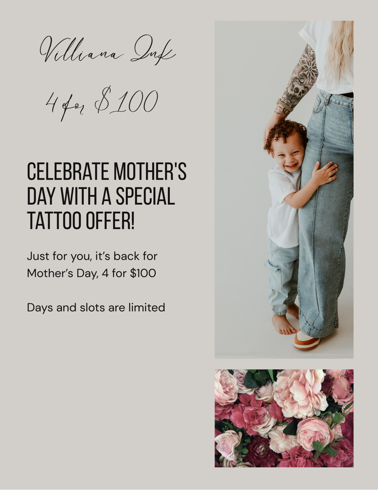 Mothers Day 4 for $100