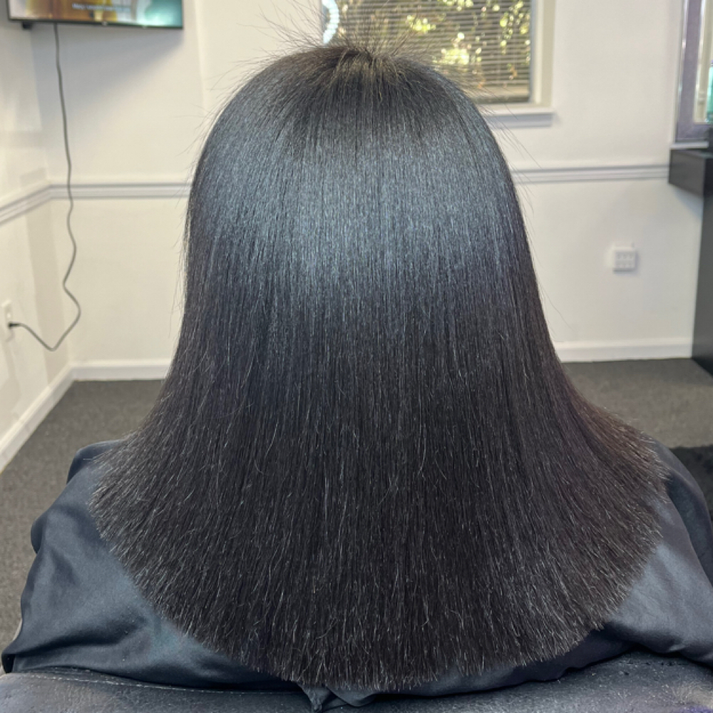 Basic Silk Press at Angelhairdivinity in Hoover, AL