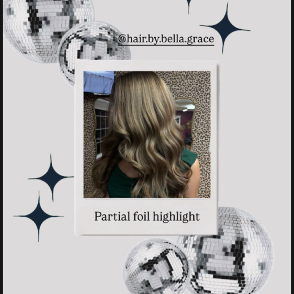 Partial Foil Highlight at BOLD Beauty Bar & Extensions in Norwalk, OH