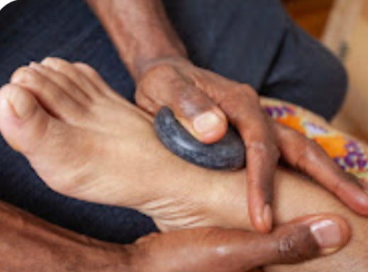 Hot Stone Pedicure at NLB Artistry in New York, NY