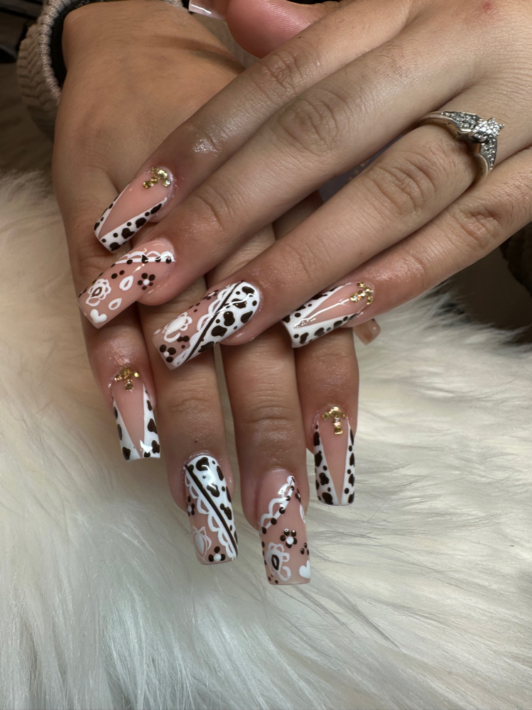 Full Set Long Acrylic