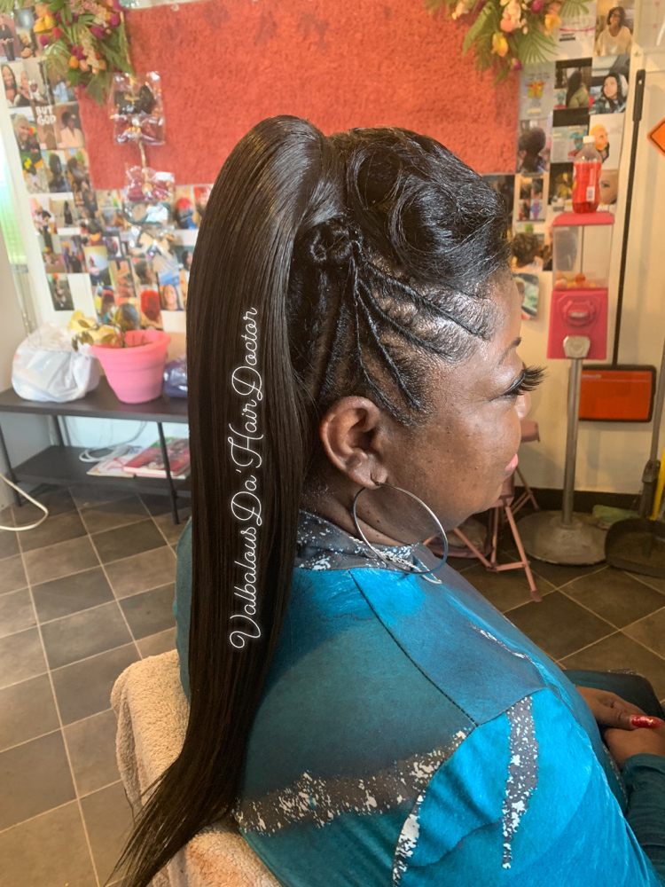 Ponytail Hair Included