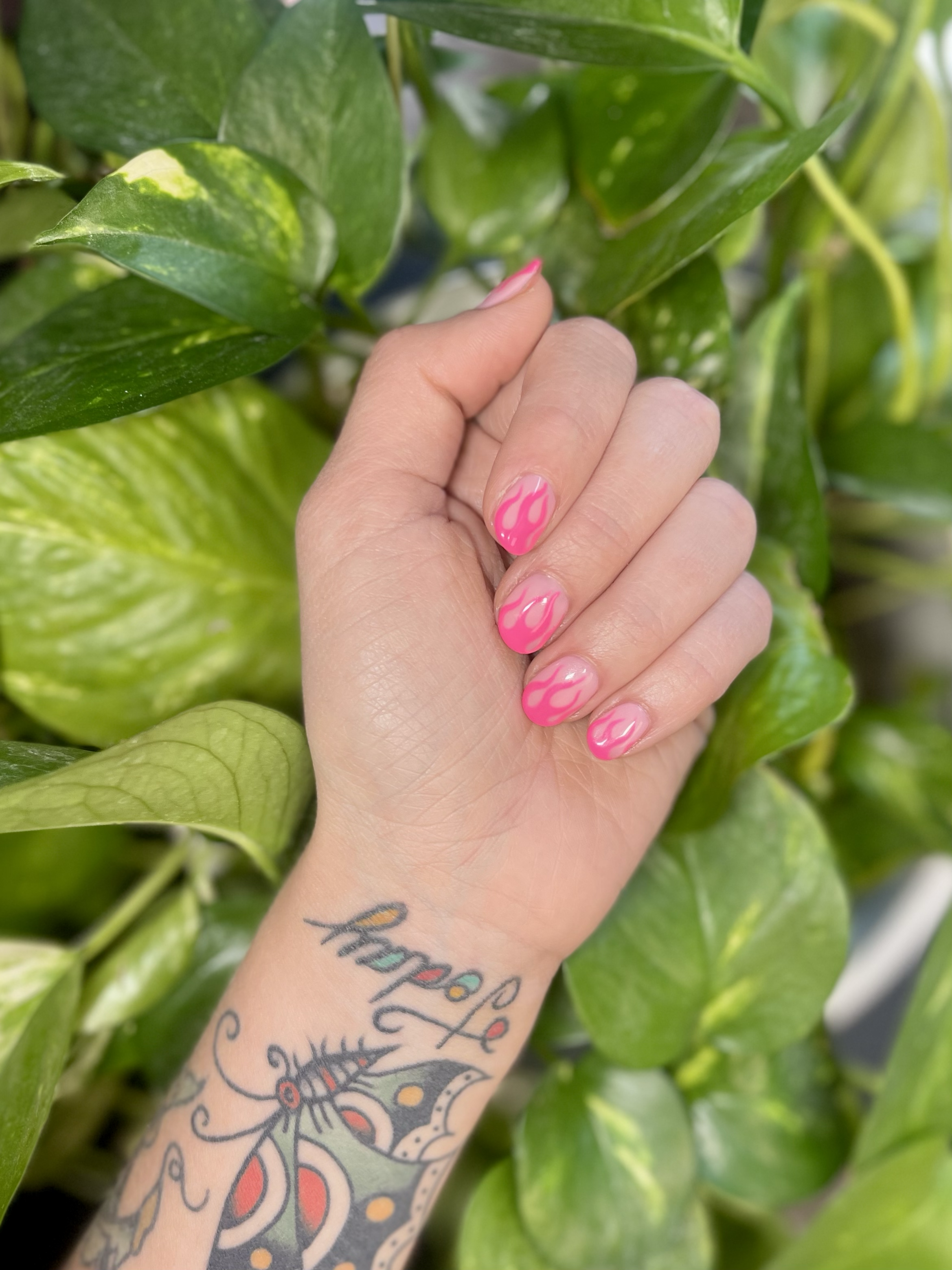 Gel with design AND removal