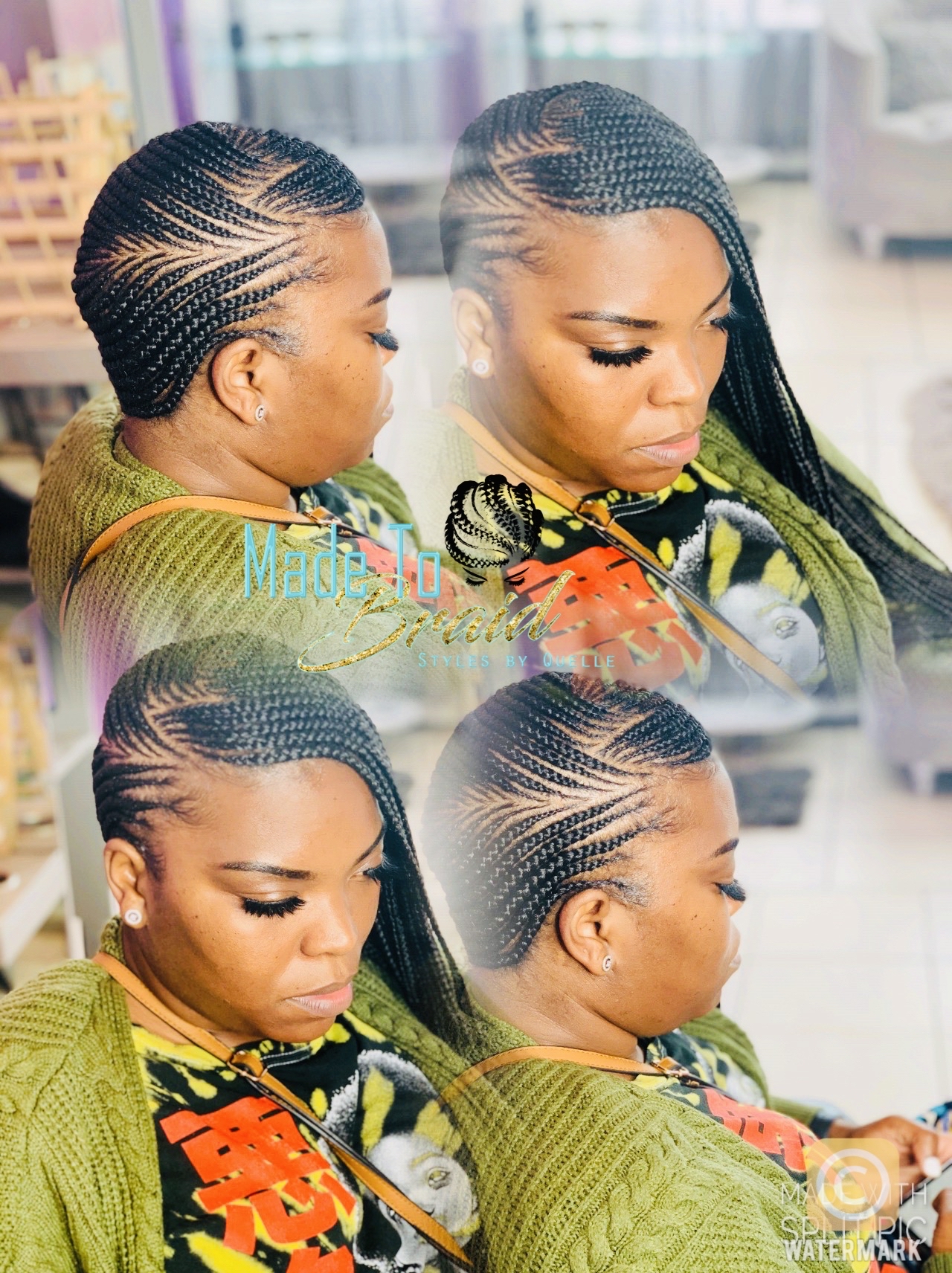 Small Lemonade Braids $25 Deposit
