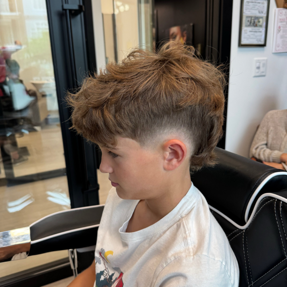 Kids Cut at Rico’s Barber Studio in Lenexa, KS