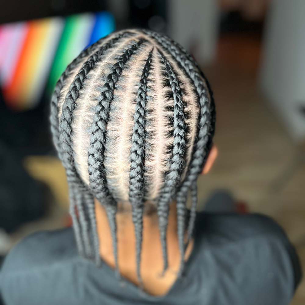 Men’s Cornrows at Luxe Lab in Madison, AL