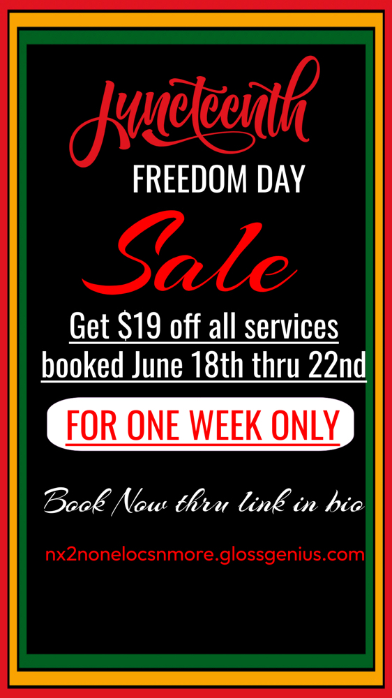Juneteenth Rewist & Style Only
