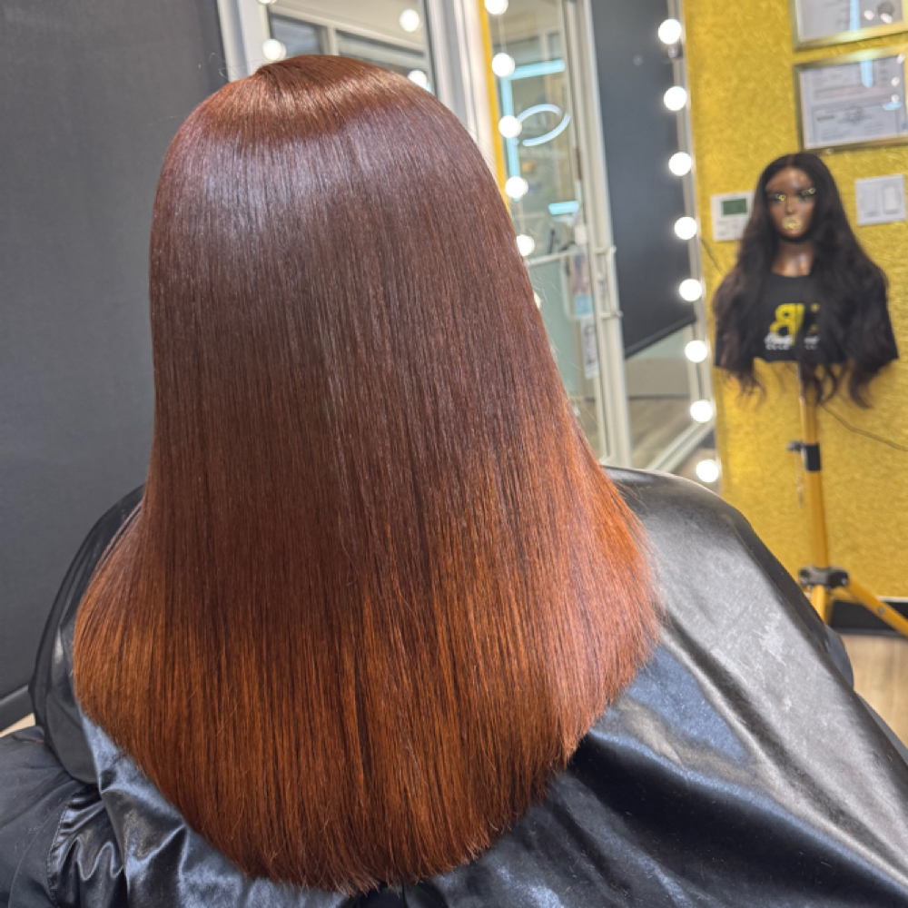 All Over Color/Deep Con/Silkpress at Beauty Fiend Beautique in San Jose, CA