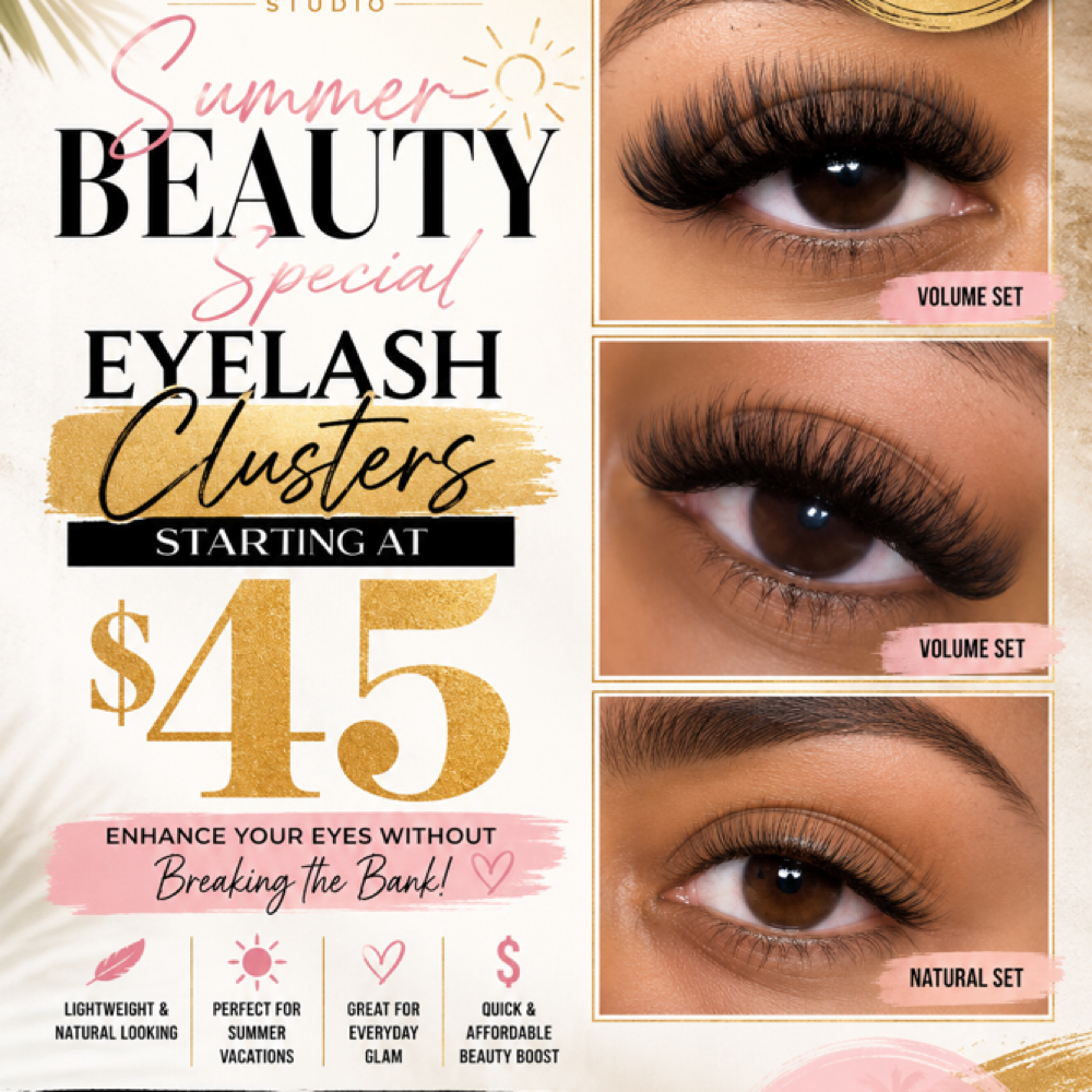 Eyelash Clusters at THE BEAUTY COLLECTIVE STUDIO in Duncanville, TX