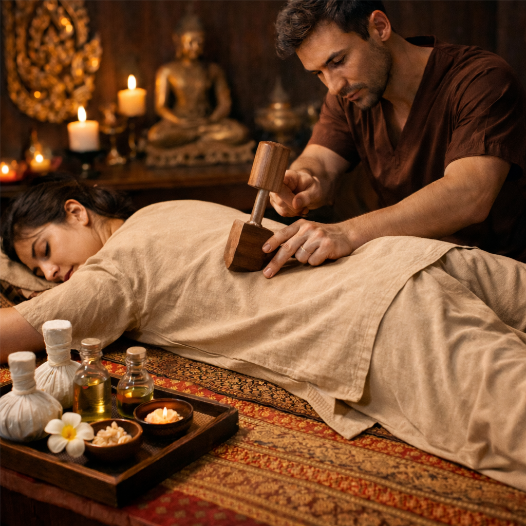 Tok Sen Therapy at Traditional Thai Therapies in Danville, IN